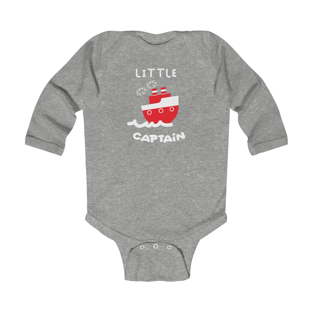 Little Captain - Infant Long Sleeve Bodysuit