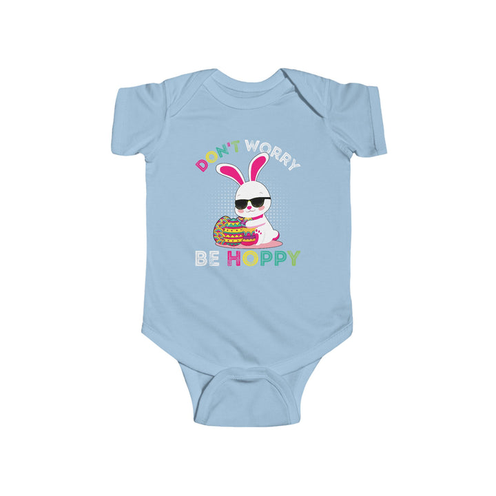 Don't Worry Be Hoppy - Infant Fine Jersey Bodysuit