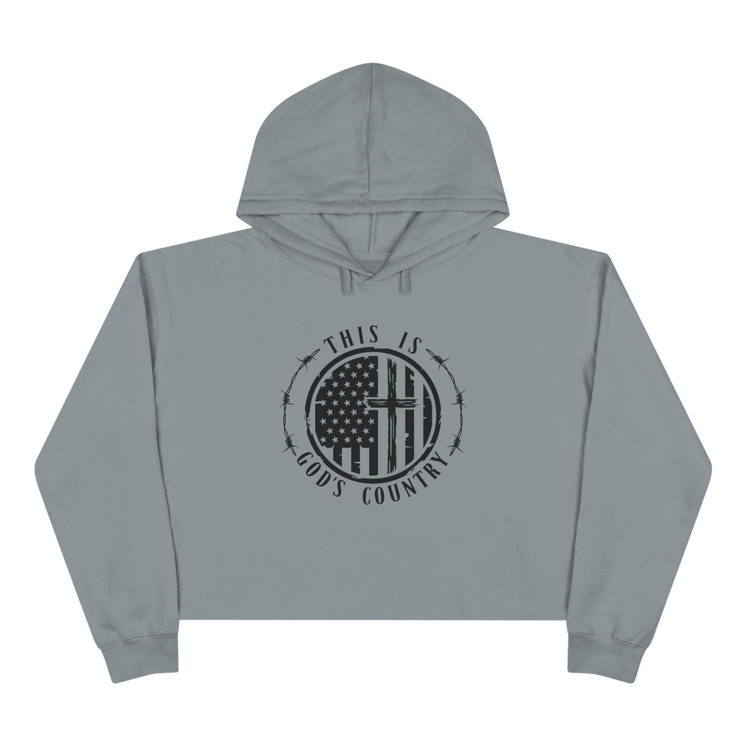 Gods Country - Crop Hoodie