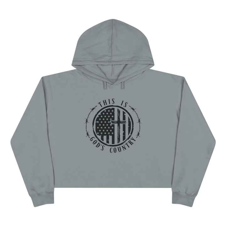 Gods Country - Crop Hoodie