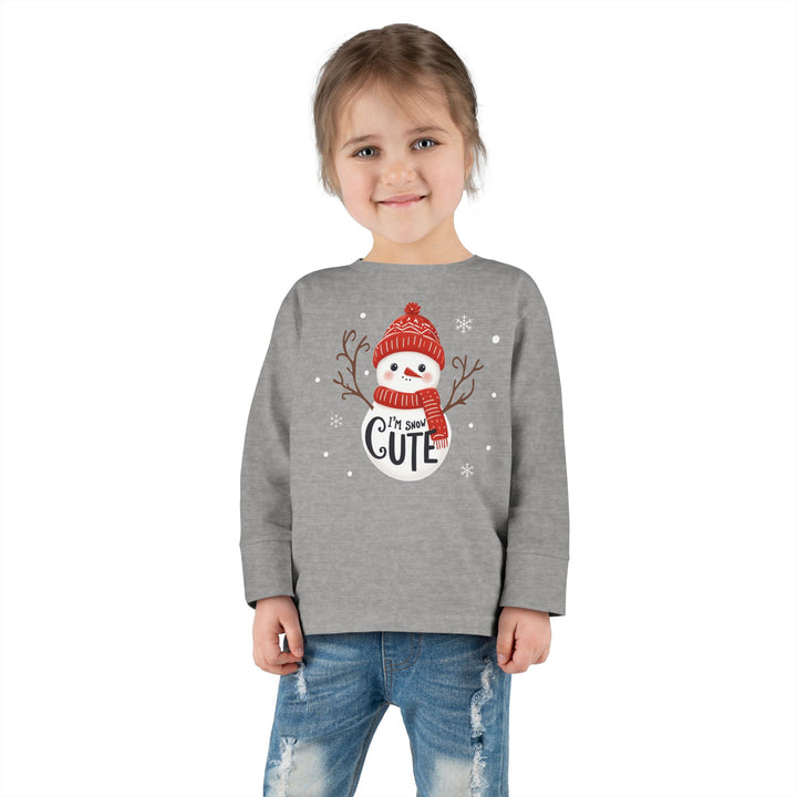 Snow Cute - Toddler Long Sleeve Tee