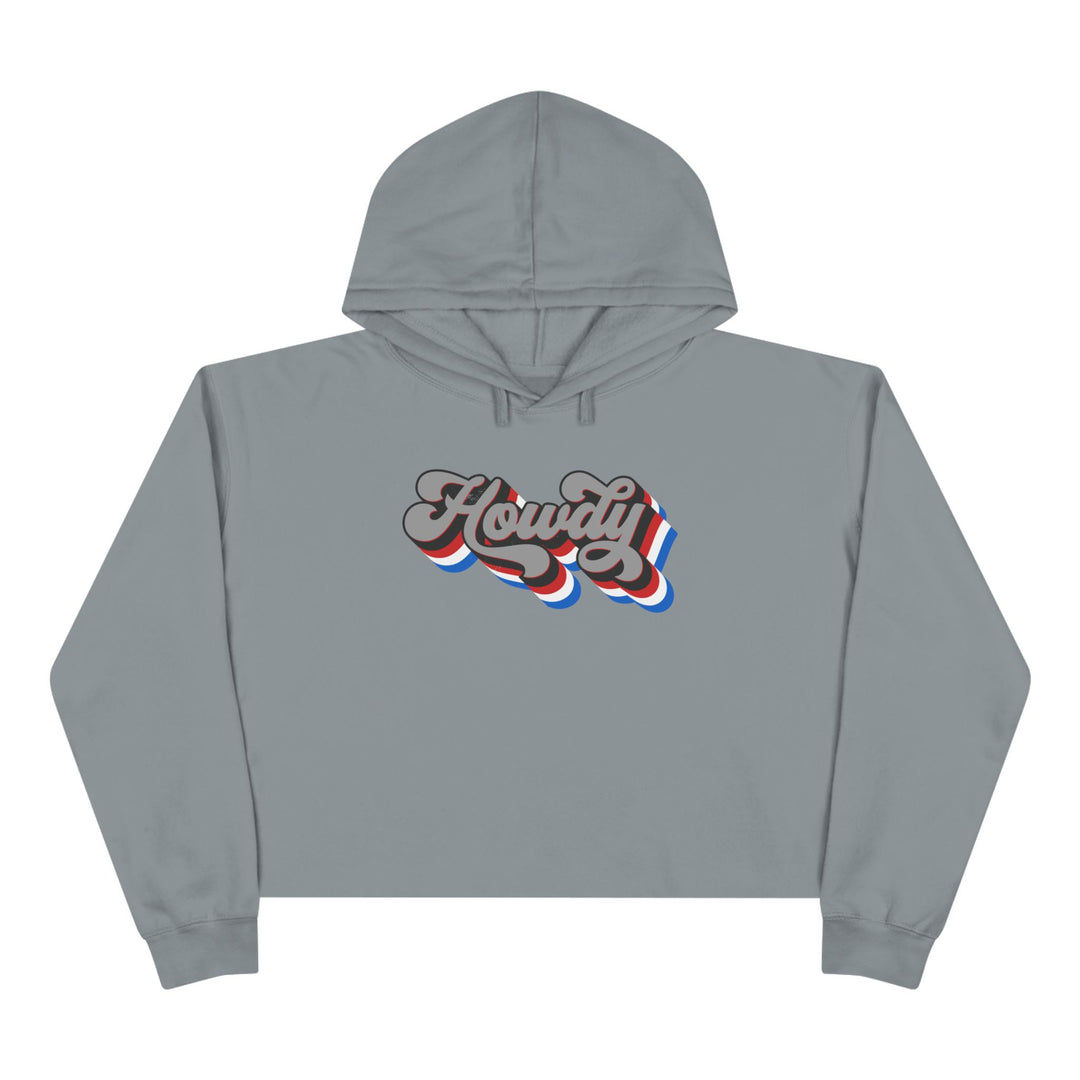 Howdy - Crop Hoodie