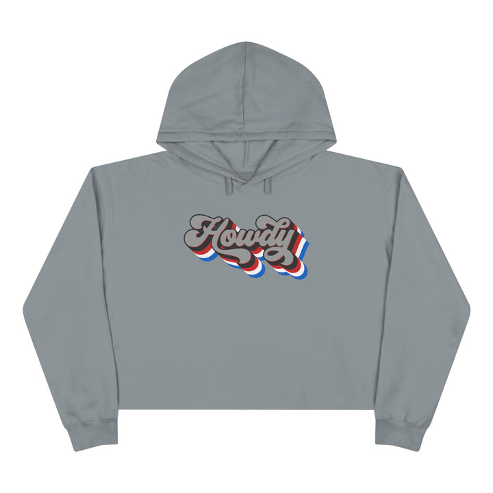 Howdy - Crop Hoodie