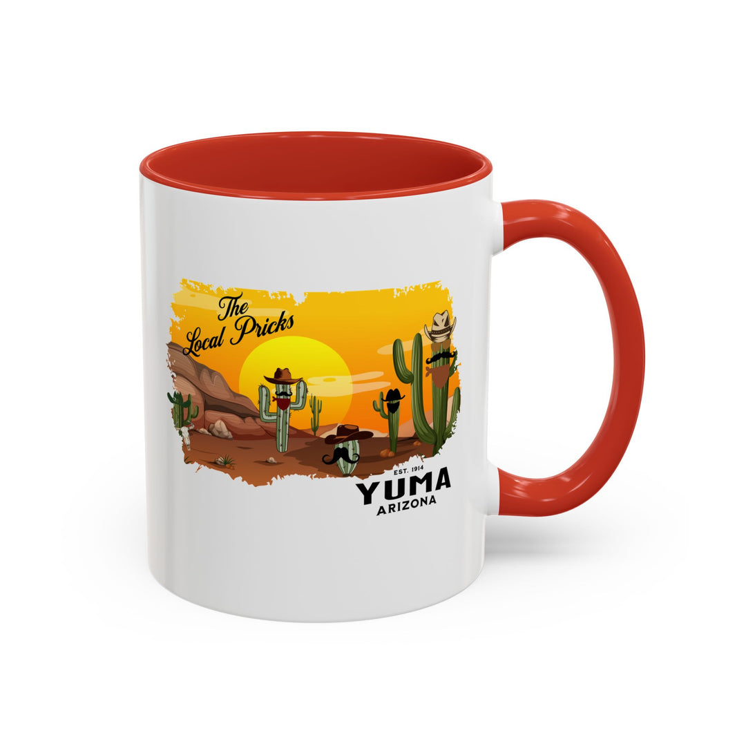 Local Pricks - Accent Coffee Mug (11, 15oz)