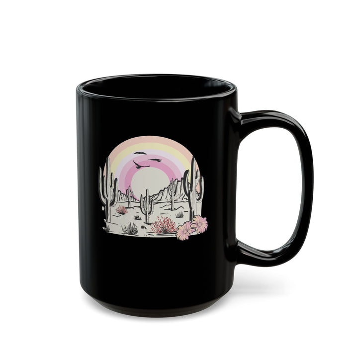 Desert Rainbow - Black Mug (11oz, 15oz)