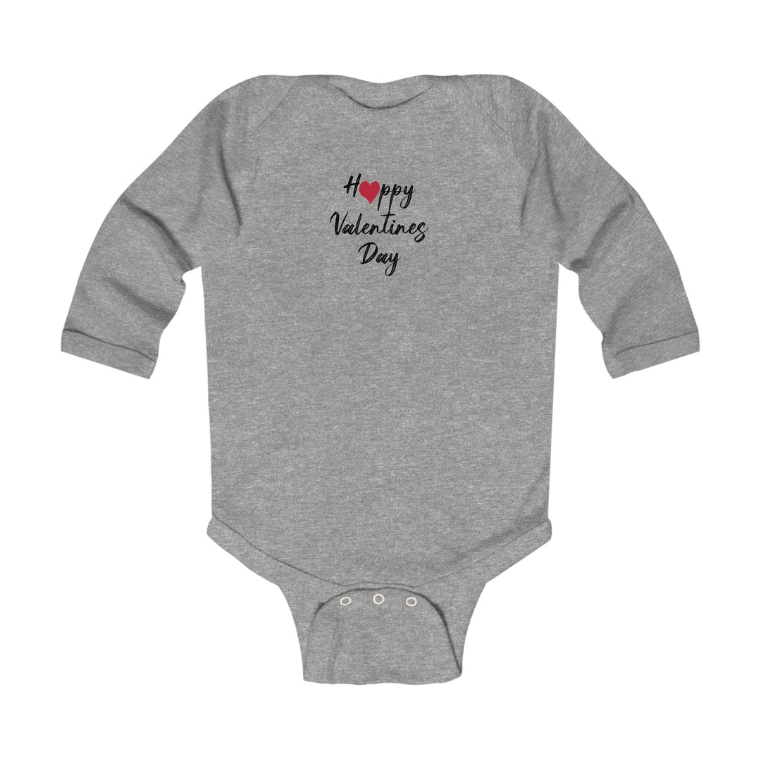 Happy Valentines Day - Infant Long Sleeve Bodysuit