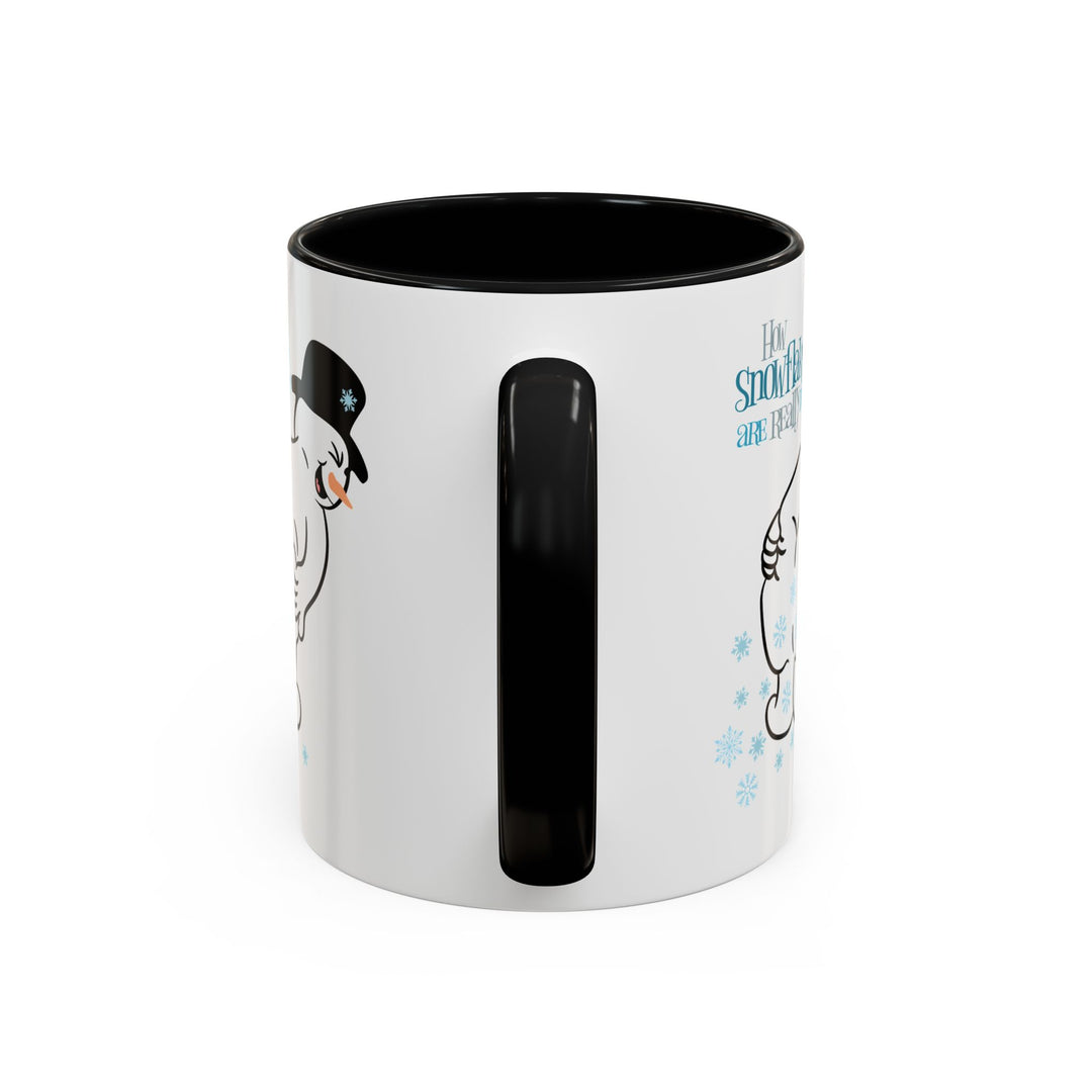 How Snowflakes Are Made - Accent Coffee Mug (11, 15oz)