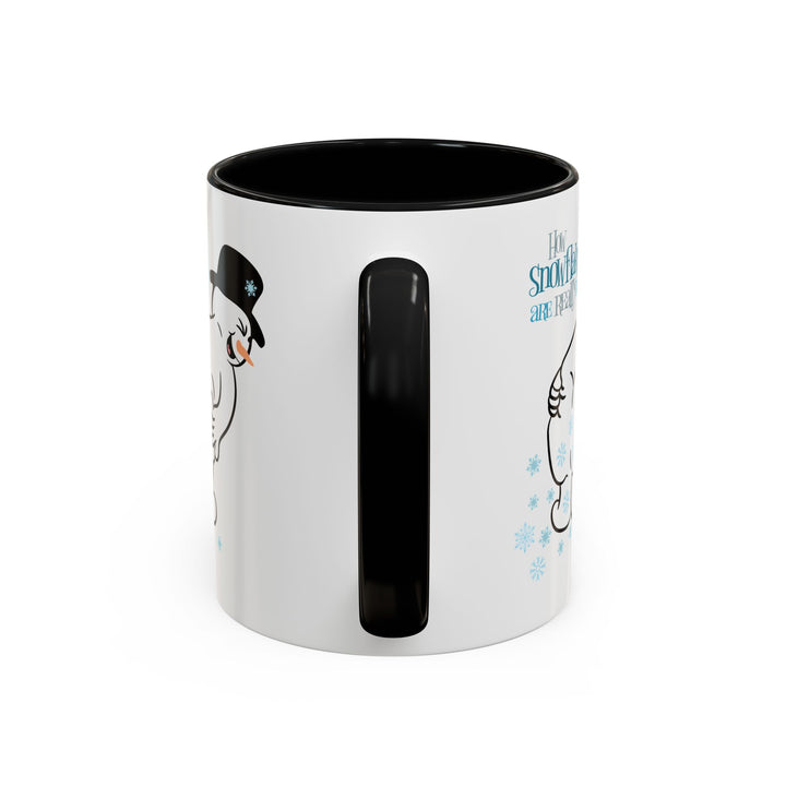 How Snowflakes Are Made - Accent Coffee Mug (11, 15oz)