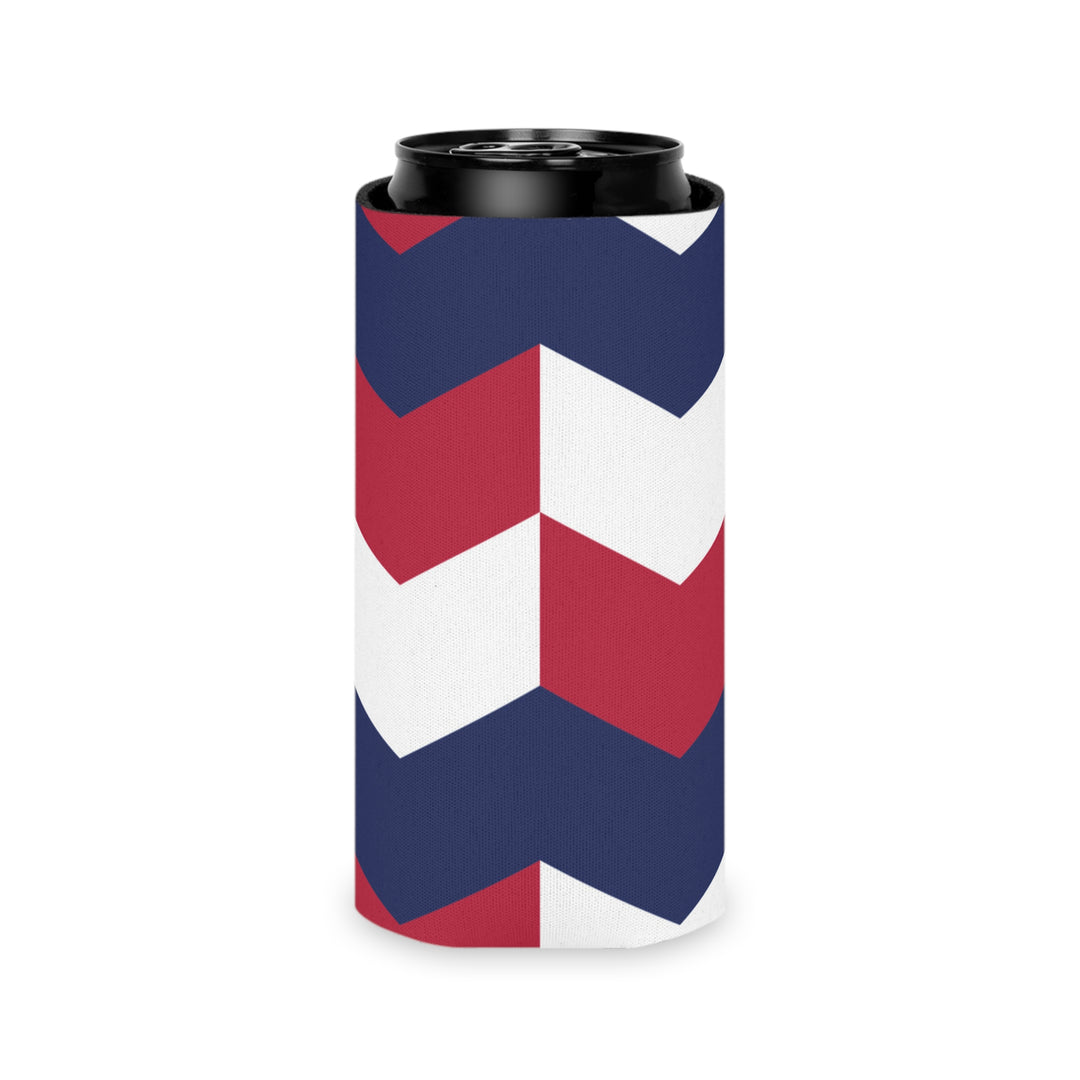 Patriotic Abstract - Can Cooler