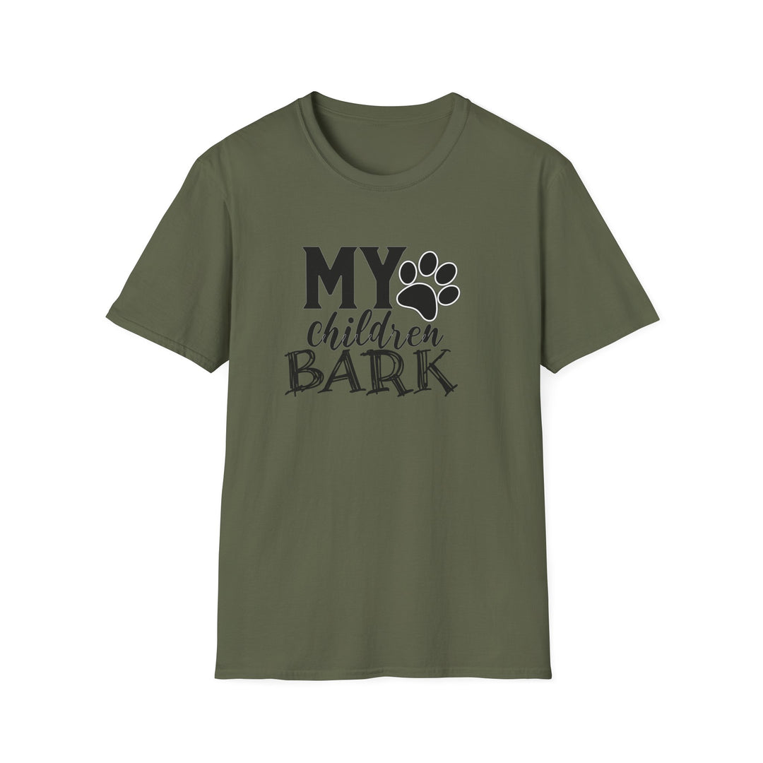 My Children Bark - Unisex Softstyle T-Shirt