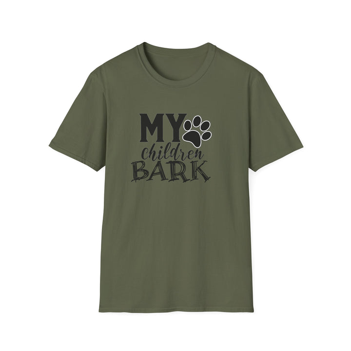 My Children Bark - Unisex Softstyle T-Shirt