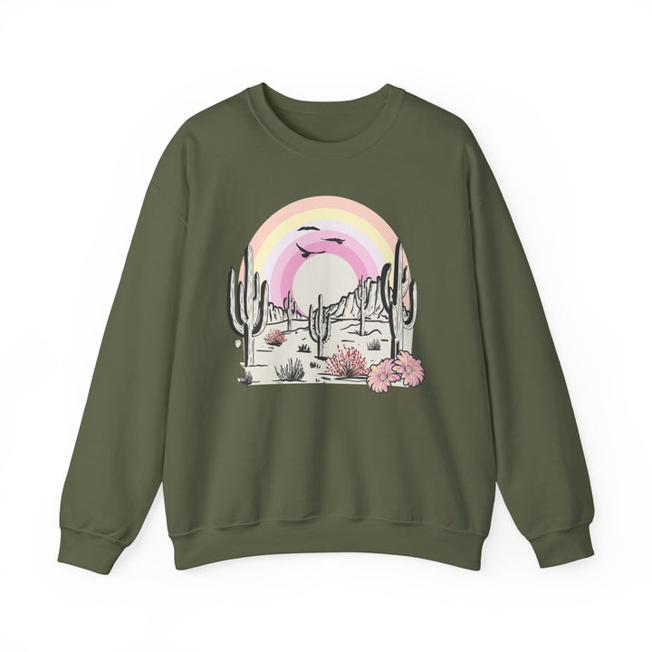 Desert Rainbow - Unisex Heavy Blend™ Crewneck Sweatshirt