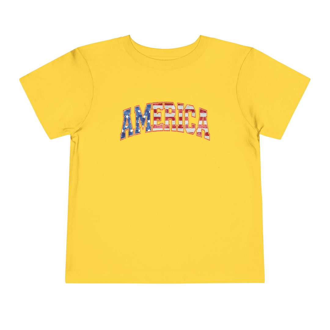 America - Toddler Short Sleeve Tee