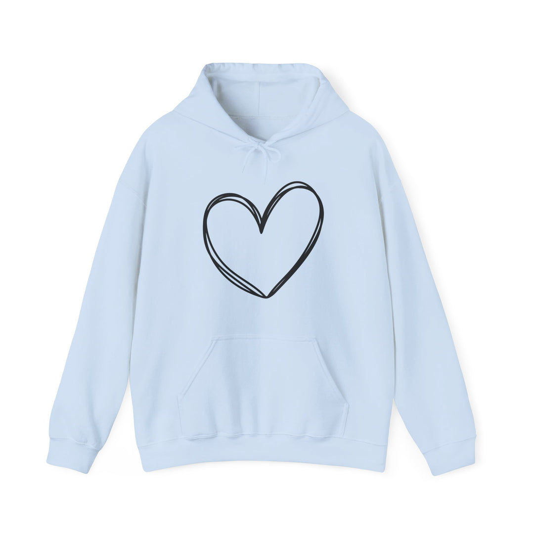 Heart -Unisex Heavy Blend™ Hooded Sweatshirt
