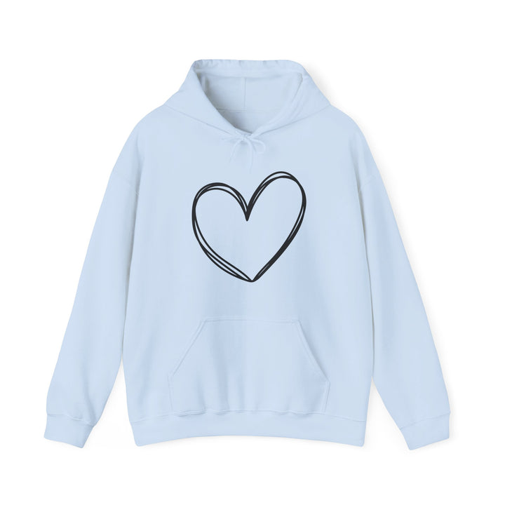 Heart -Unisex Heavy Blend™ Hooded Sweatshirt