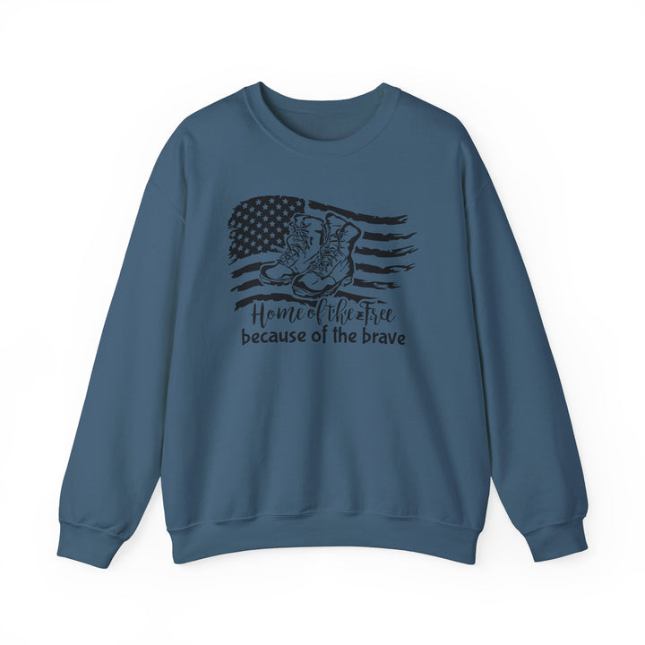 Home Of The Free - Unisex Heavy Blend™ Crewneck Sweatshirt