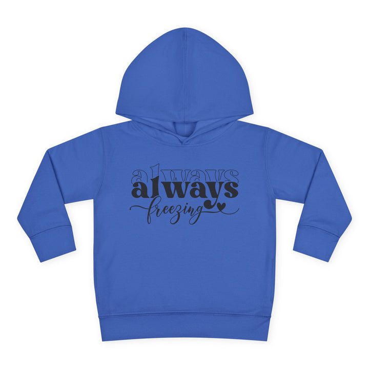 Always Freezing - Toddler Pullover Fleece Hoodie