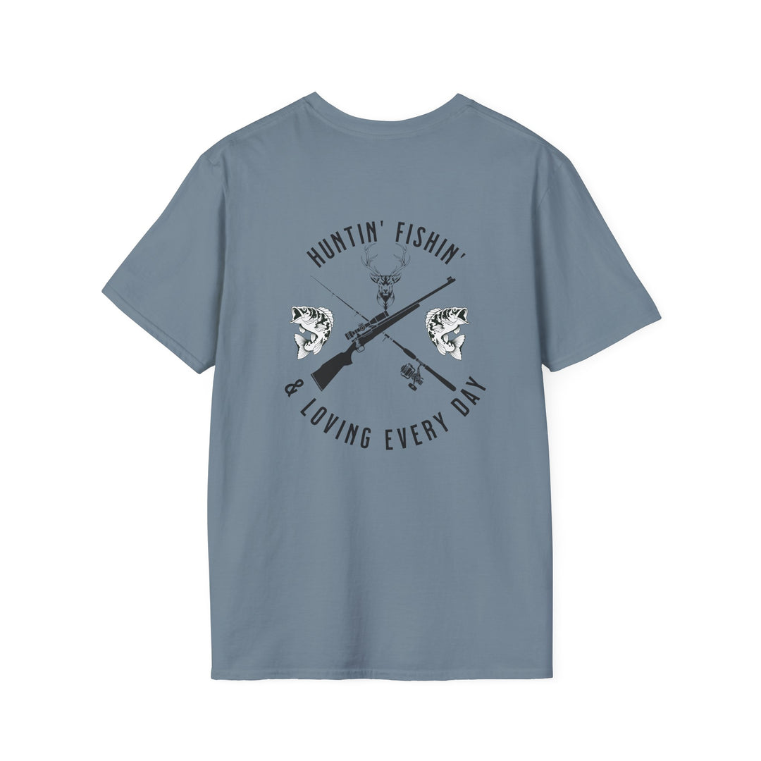Huntin' Fishin'- Unisex Softstyle T-Shirt