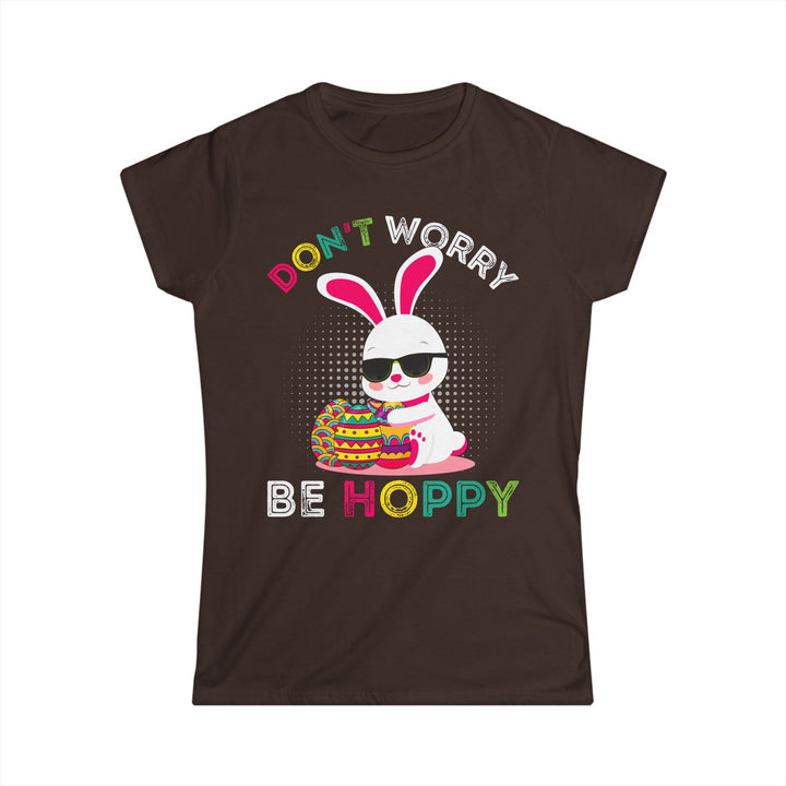 Don't Worry Be Hoppy - Women's Softstyle Tee