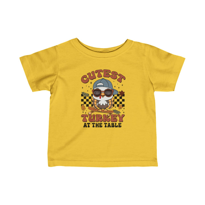 Cutest Turkey Boys - Infant Fine Jersey Tee