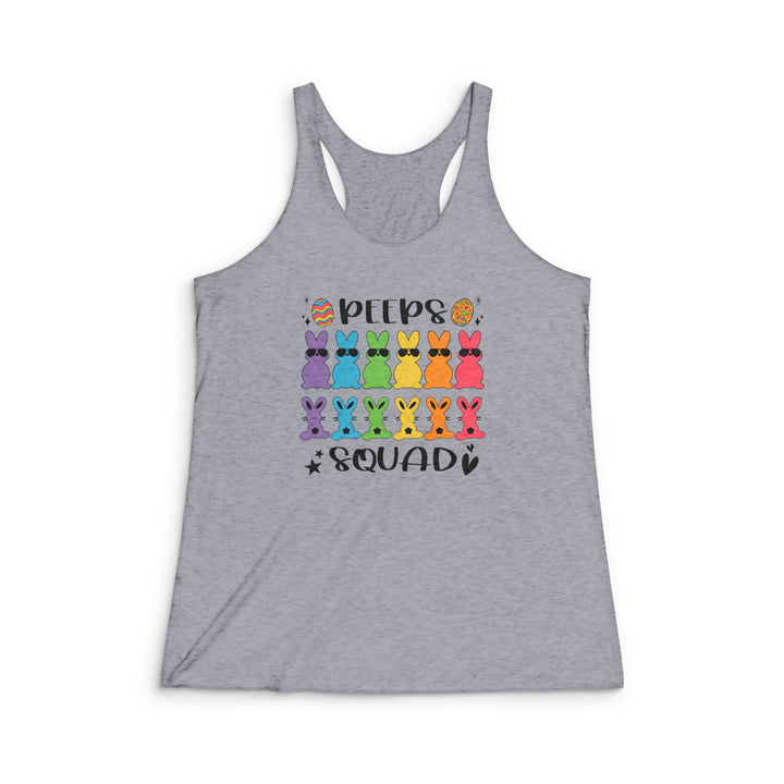 Peep Squad - Women's Tri-Blend Racerback Tank