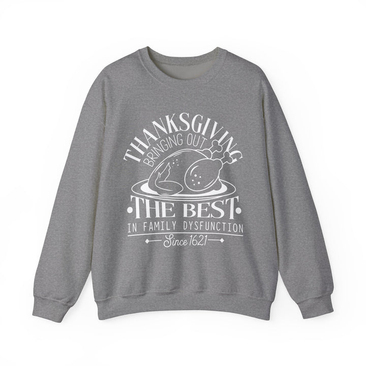 Family Dysfunction - Unisex Heavy Blend™ Crewneck Sweatshirt