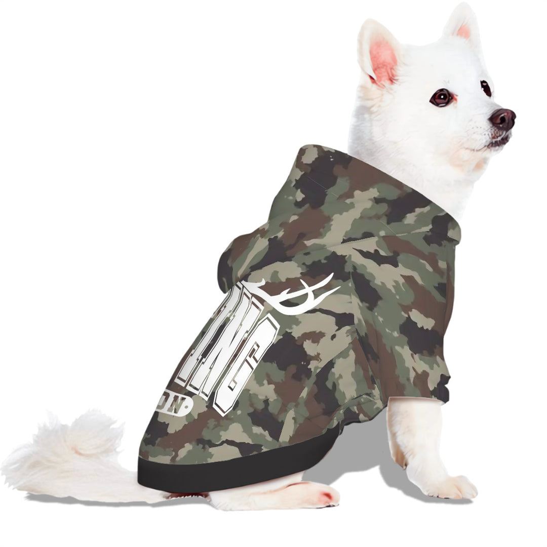 Hunting Season - Small Dog Hoodie Pet Clothes Multi-Faceted Design