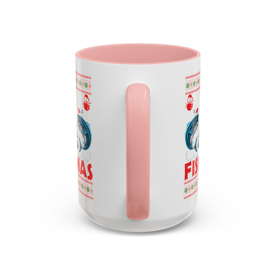Merry Fishmas - Accent Coffee Mug (11, 15oz)