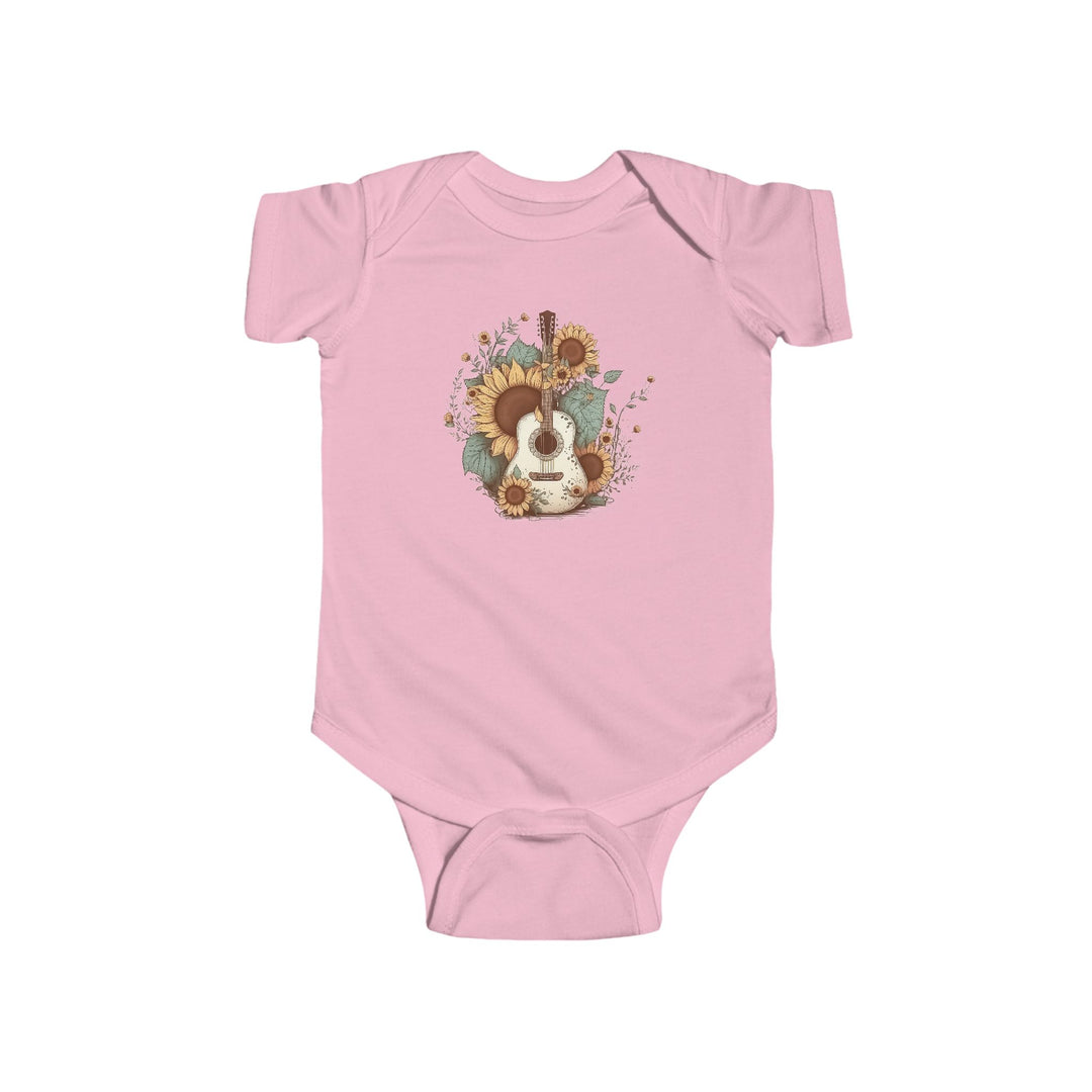 Sunflower Guitar - Infant Fine Jersey Bodysuit