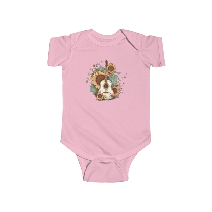 Sunflower Guitar - Infant Fine Jersey Bodysuit