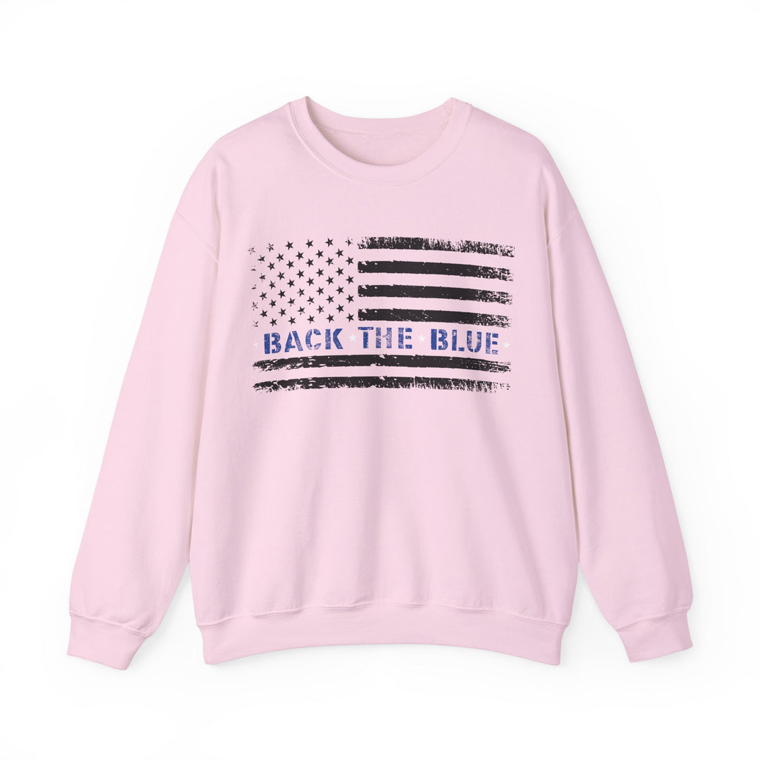 Back The Blue - Unisex Heavy Blend™ Crewneck Sweatshirt