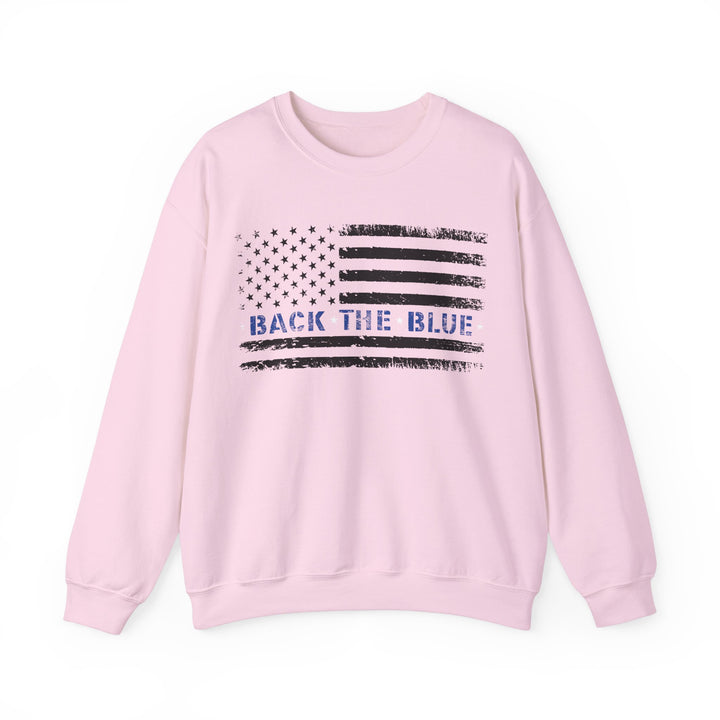 Back The Blue - Unisex Heavy Blend™ Crewneck Sweatshirt