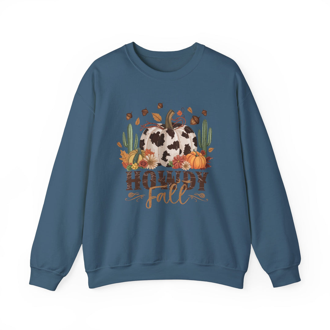 Howdy Fall - Unisex Heavy Blend™ Crewneck Sweatshirt