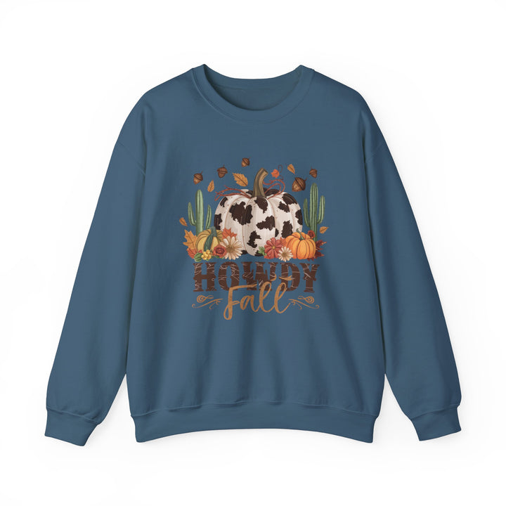 Howdy Fall - Unisex Heavy Blend™ Crewneck Sweatshirt