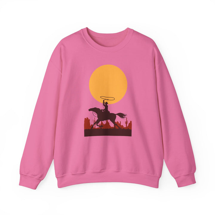 Roping The Moon - Unisex Heavy Blend™ Crewneck Sweatshirt