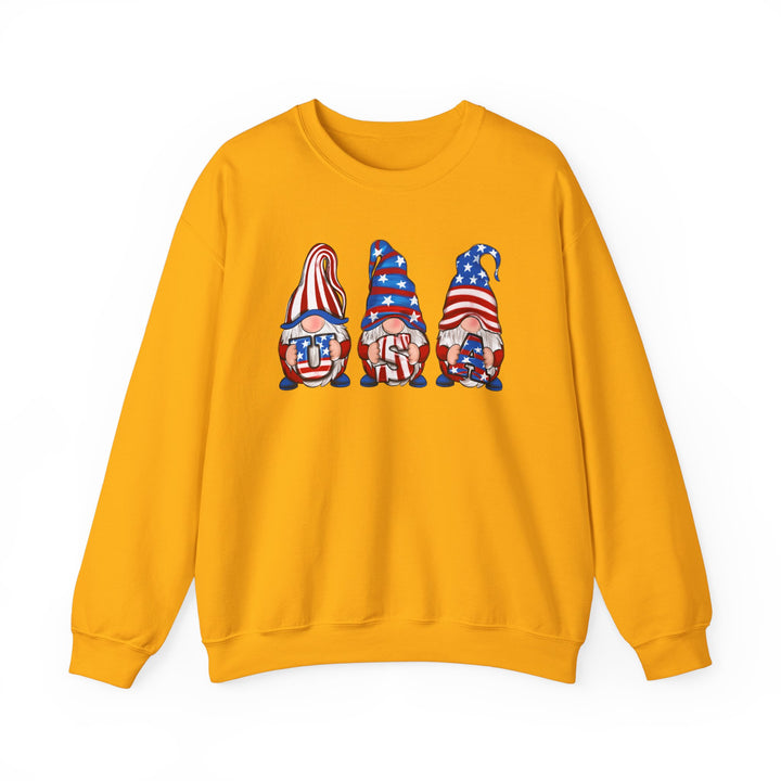 4th Of July Gnomes - Unisex Heavy Blend™ Crewneck Sweatshirt