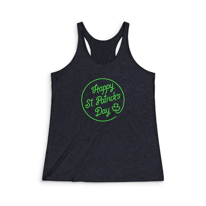 Neon Sign - Women's Tri-Blend Racerback Tank