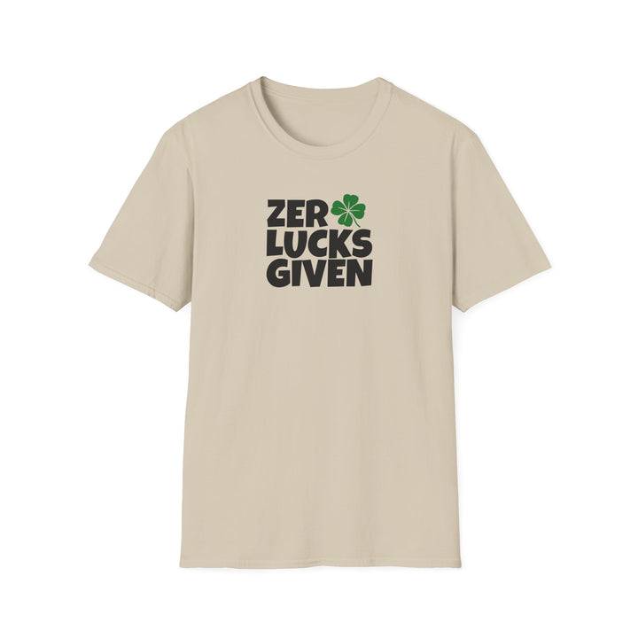 Zero Lucks Given - Unisex Softstyle T-Shirt