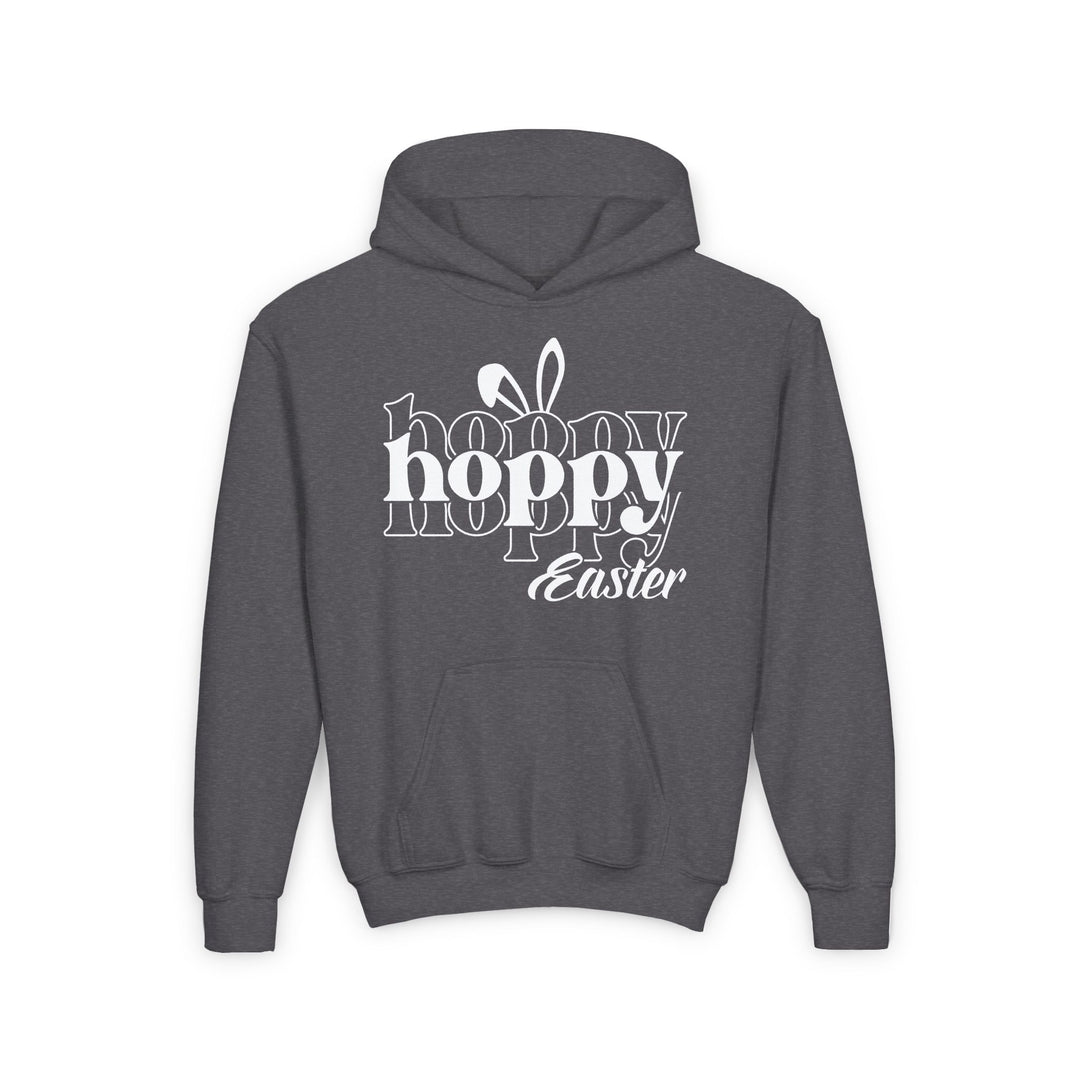 Hoppy Easter - Youth Heavy Blend Hooded Sweatshirt