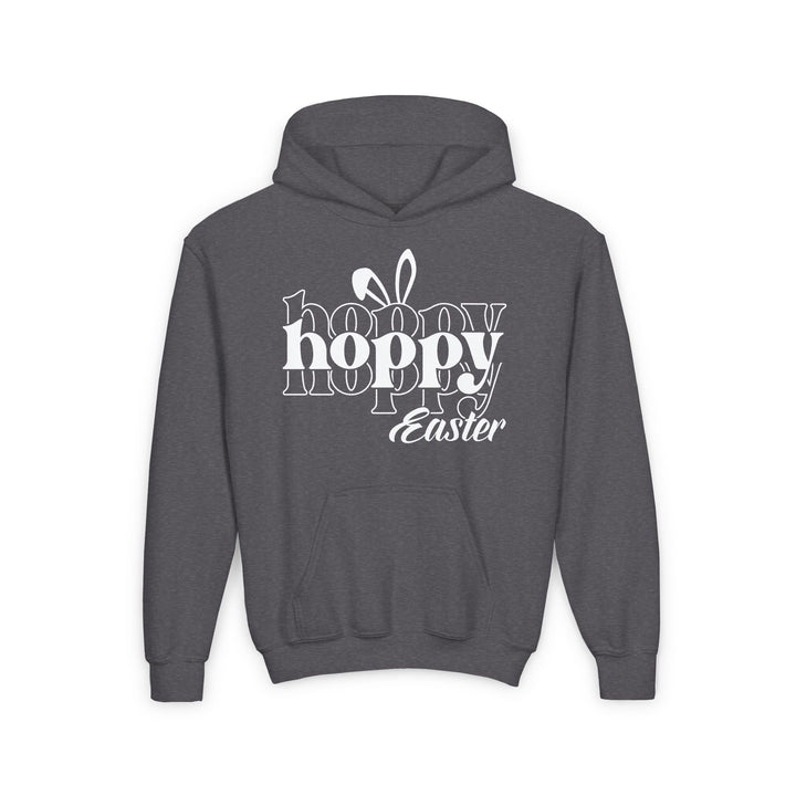 Hoppy Easter - Youth Heavy Blend Hooded Sweatshirt