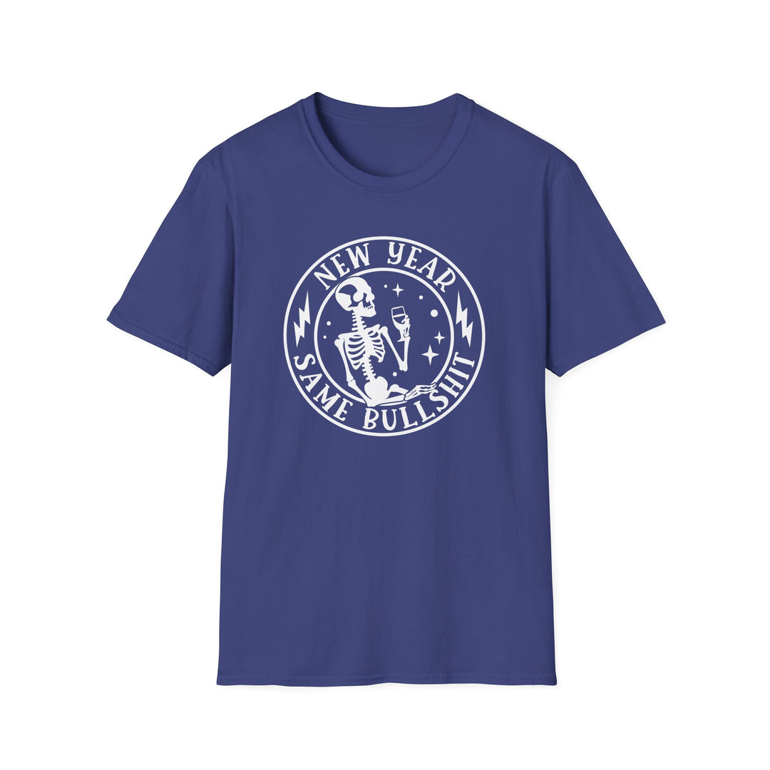 New Year Same Bullsh*t - Unisex Softstyle T-Shirt