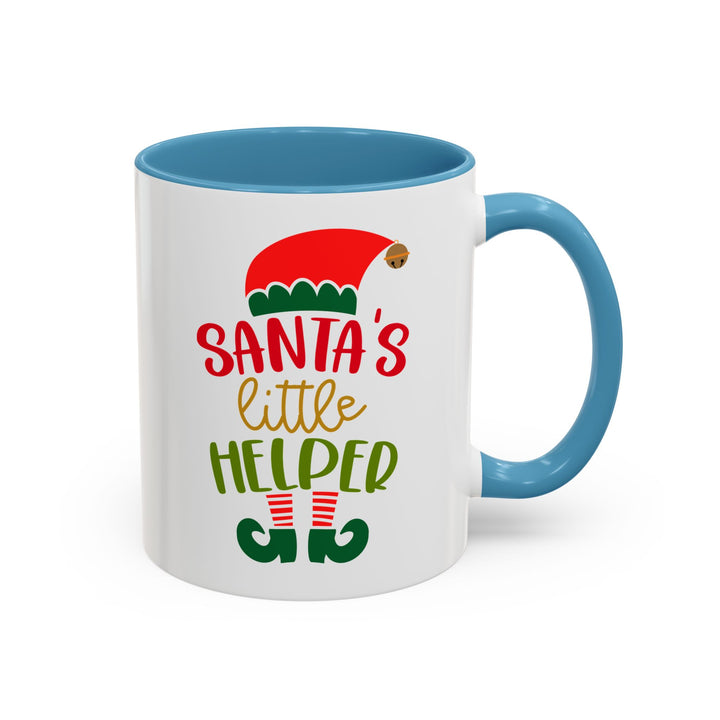 Santa's Little Helper - Accent Coffee Mug (11, 15oz)