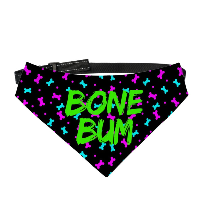 Bone Bum - Dog Bandanas Double Sided with Buckle