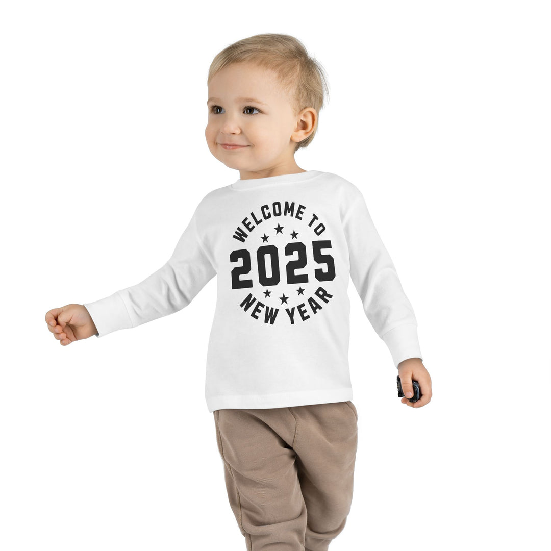 Welcome To 2025 - Toddler Long Sleeve Tee