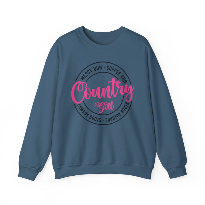 Country Girl - Unisex Heavy Blend™ Crewneck Sweatshirt