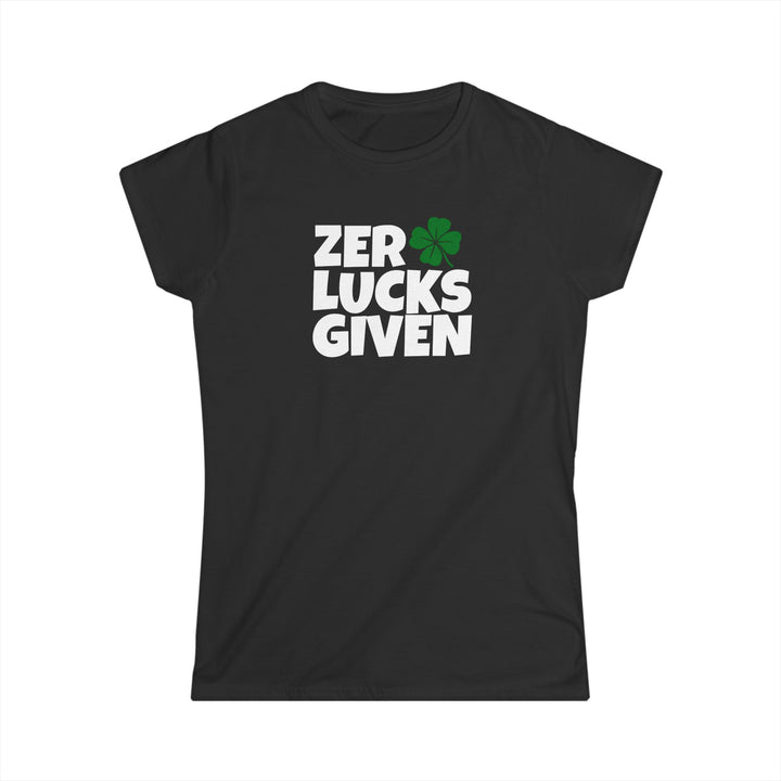 Zero Lucks Given - Women's Softstyle Tee