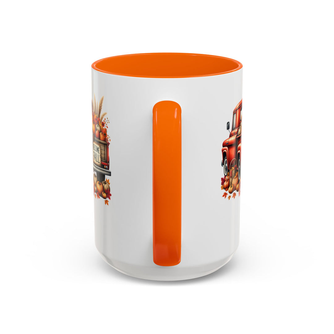 Welcome Fall - Accent Coffee Mug (11, 15oz)