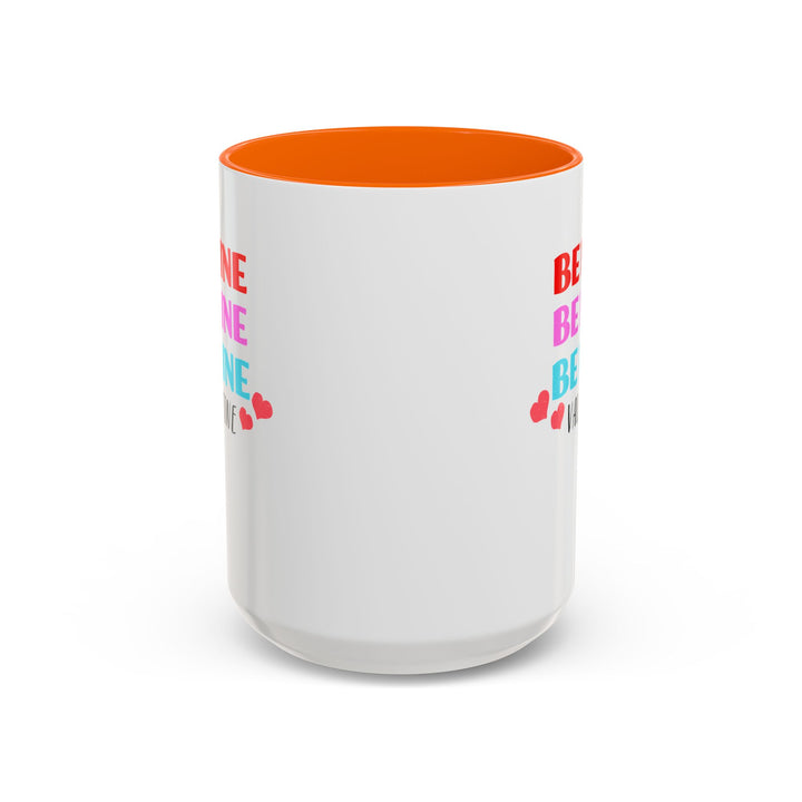 Be Mine Valentine - Accent Coffee Mug (11, 15oz)