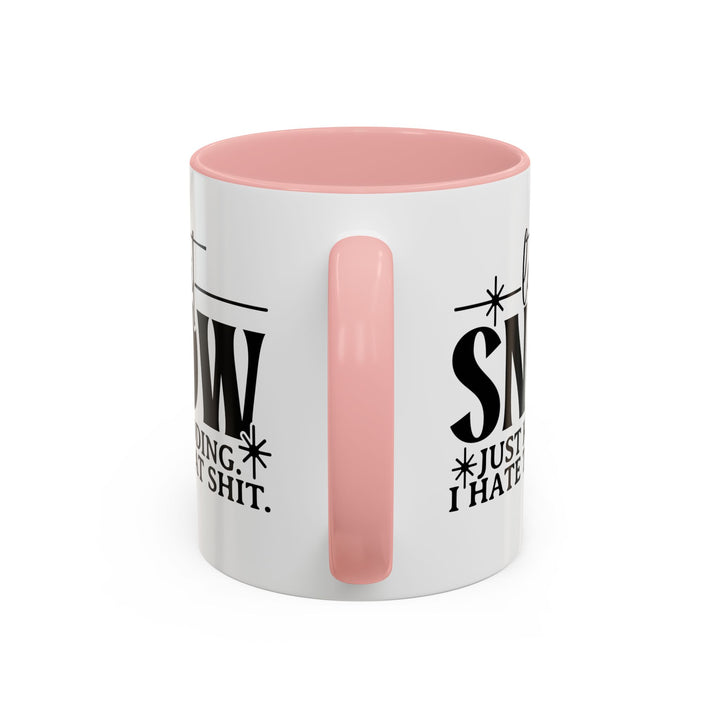 Let It Snow - Accent Coffee Mug (11, 15oz)