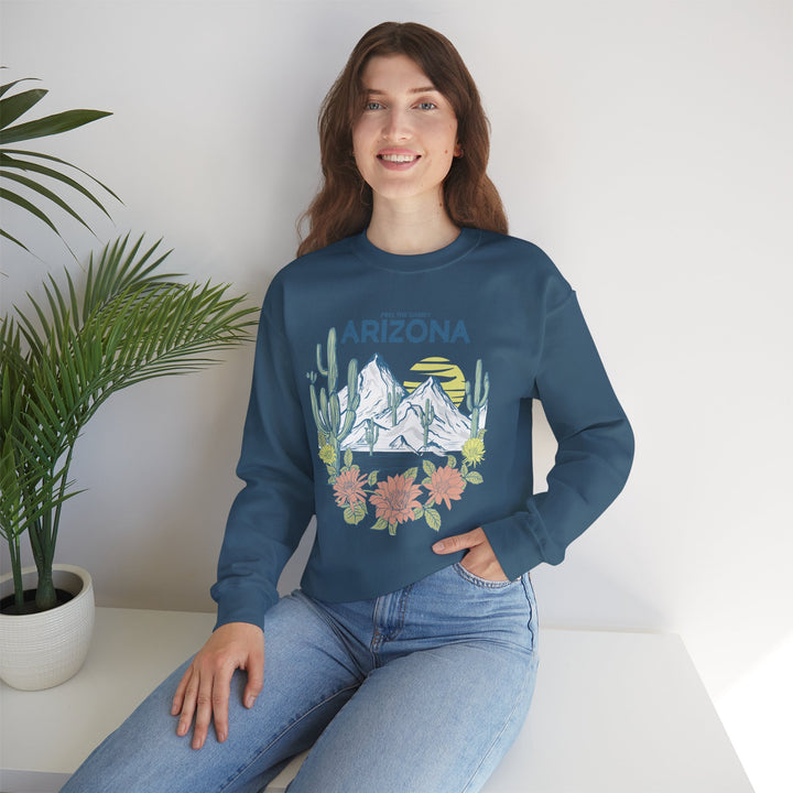 Feel The Sunset Arizona - Unisex Heavy Blend™ Crewneck Sweatshirt